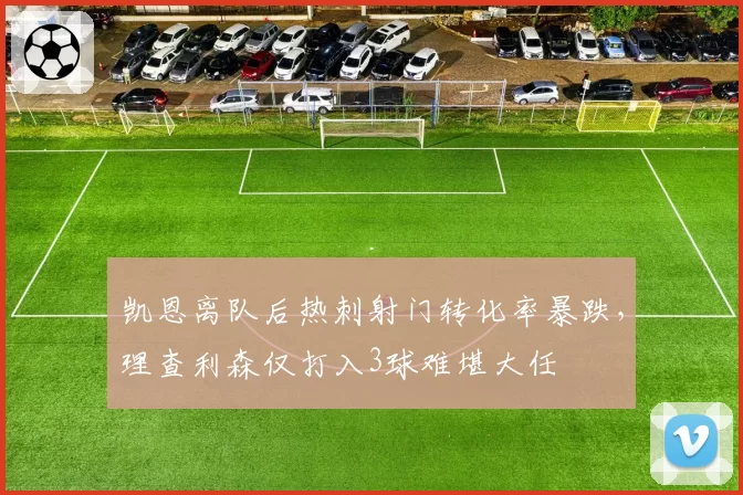 凯恩离队后热刺射门转化率暴跌，理查利森仅打入3球难堪大任