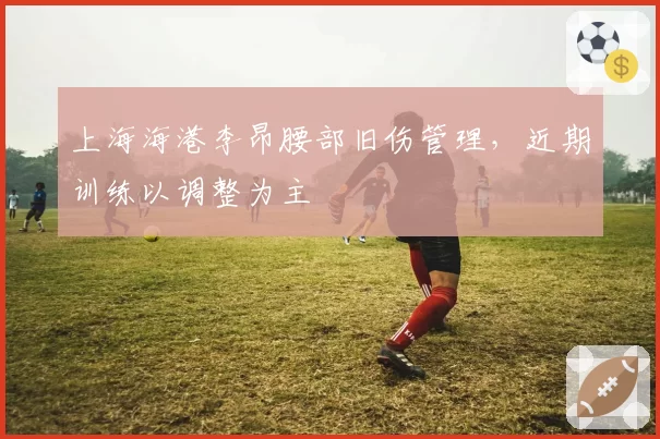 上海海港李昂腰部旧伤管理,近期训练以调整为主