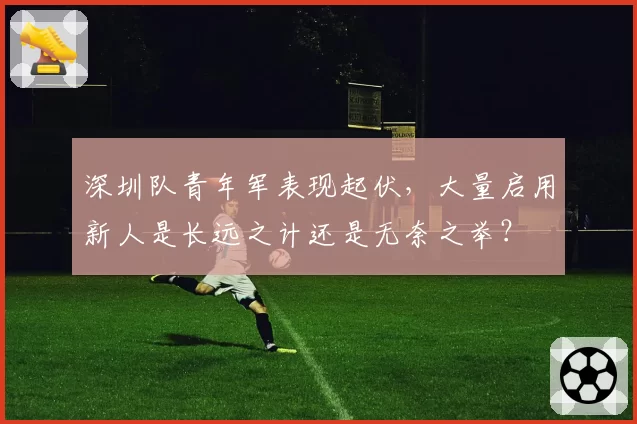 深圳队青年军表现起伏，大量启用新人是长远之计还是无奈之举？